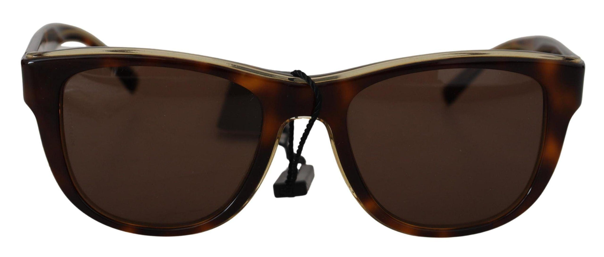 Dolce & Gabbana Plastic Full Rim Brown Mirror Lens DG4284 Sunglasses - Ellie Belle