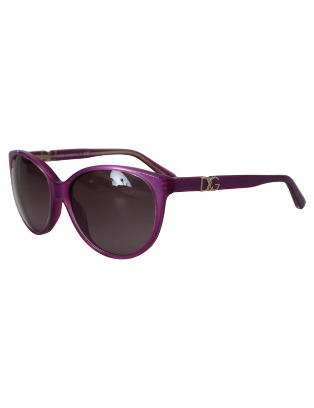Dolce & Gabbana Purple Acetate Frame Round Shades DG4171P Sunglasses - Ellie Belle