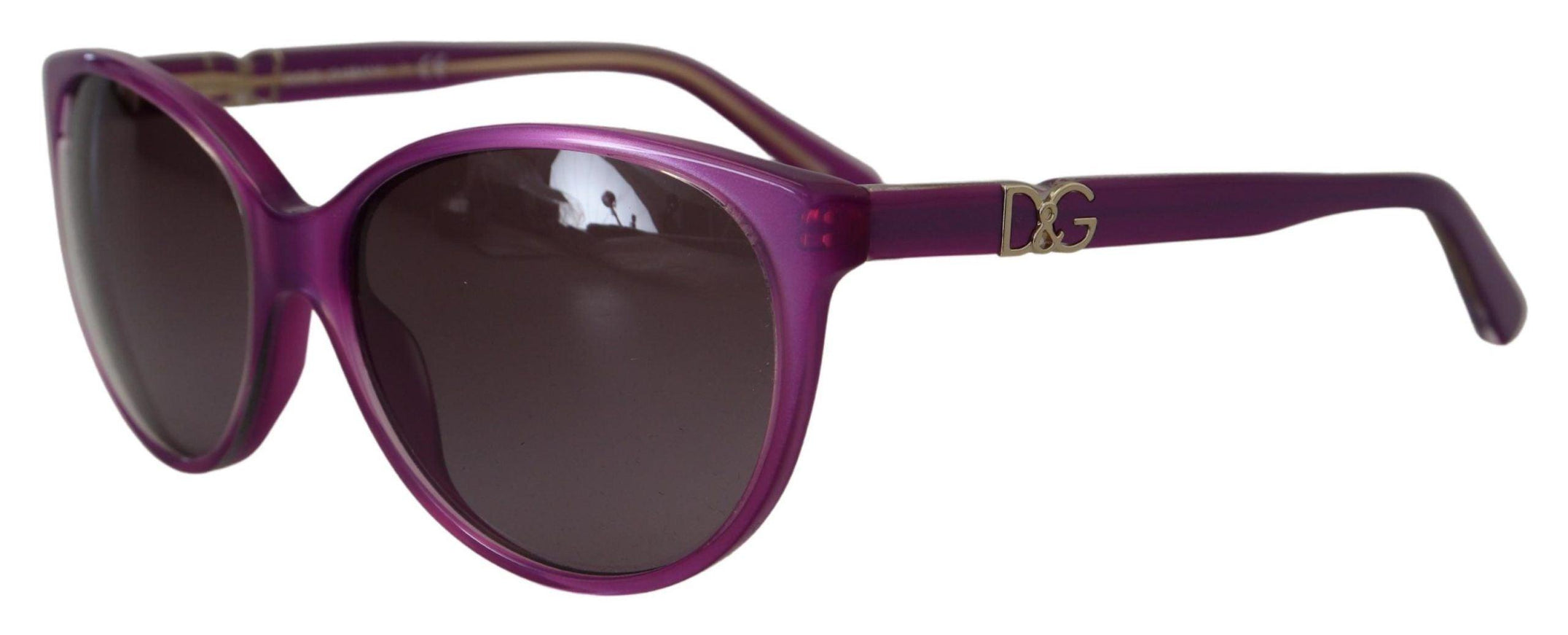 Dolce & Gabbana Purple Acetate Frame Round Shades DG4171P Sunglasses - Ellie Belle