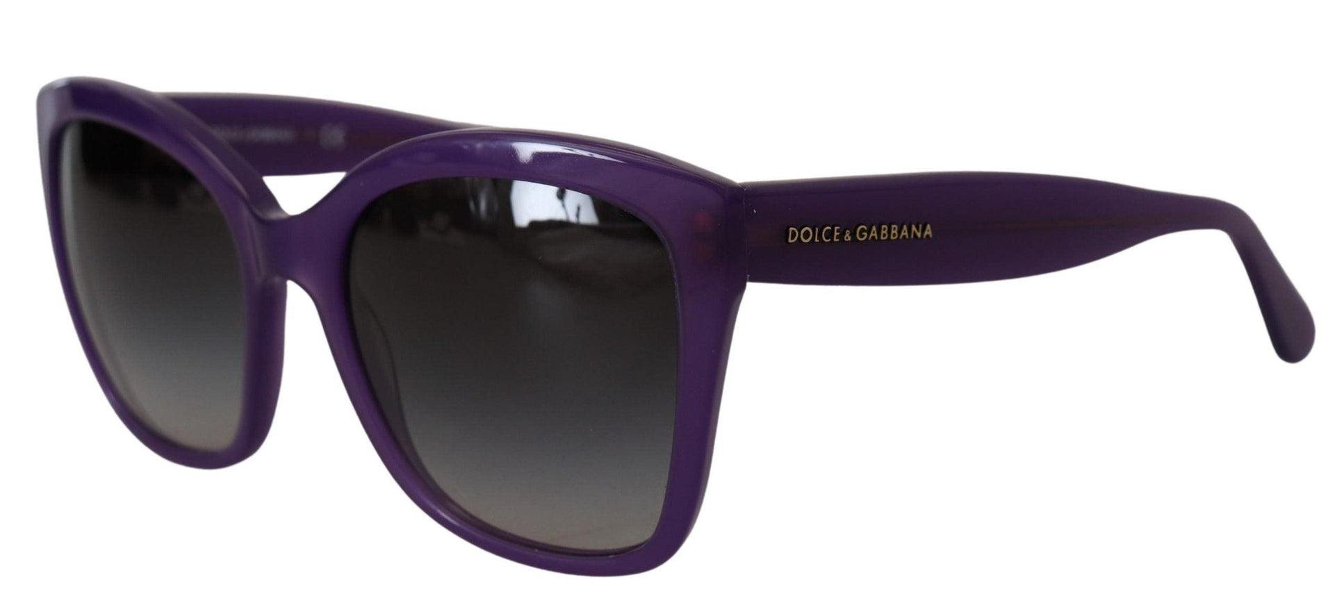 Dolce & Gabbana Purple Acetate Square Full Rim DG4240 Sunglasses - Ellie Belle