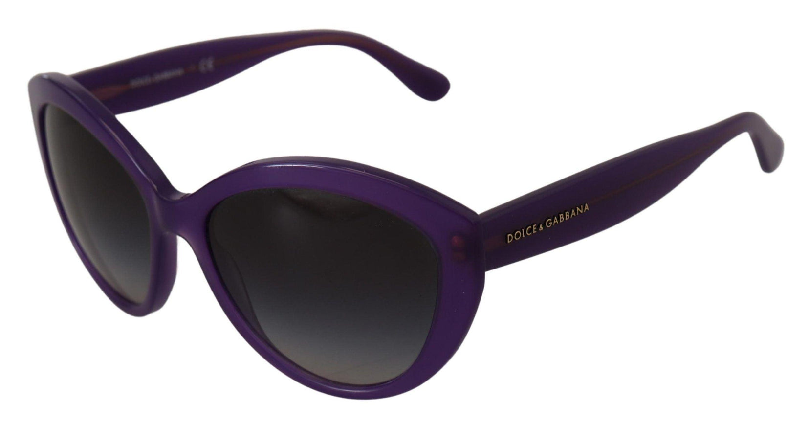 Dolce & Gabbana Purple Translucent Cat Eye Frame DG4239 Sunglasses - Ellie Belle