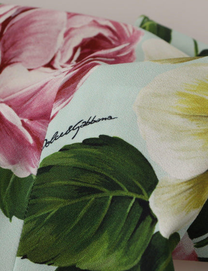 Dolce & Gabbana Rose Print Sleeveless Casual Tank Tropical Top - Ellie Belle