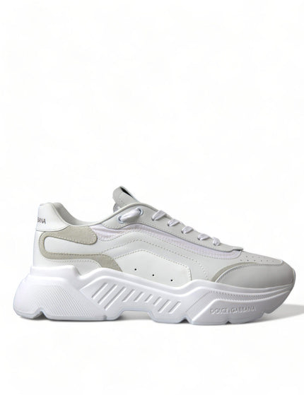 Dolce & Gabbana Sneakers White Leather Sport DAYMASTER Shoes - Ellie Belle