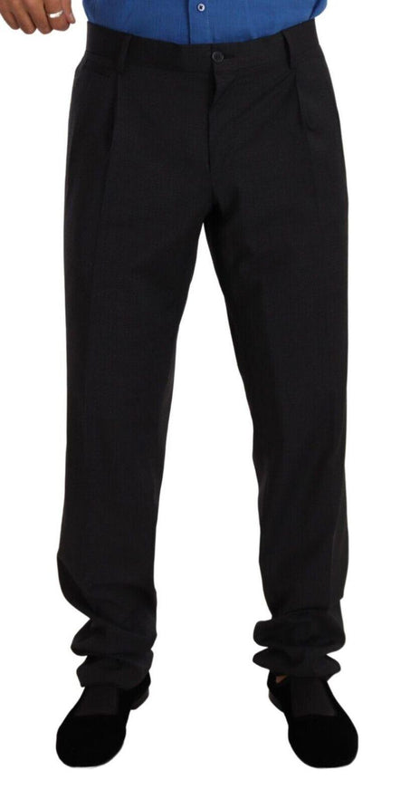 Dolce & Gabbana Ventanni Black Men's Dress Pants Trouser - Ellie Belle