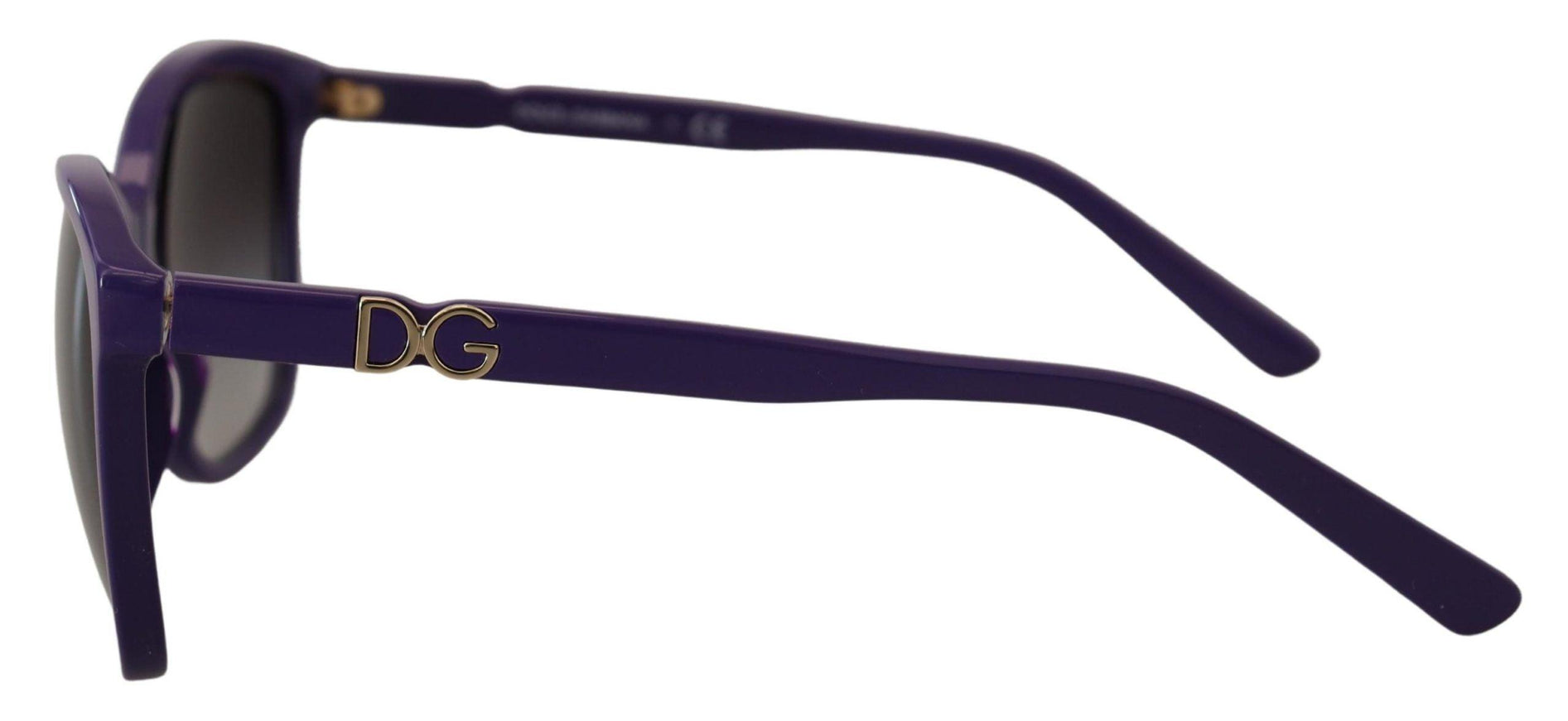 Dolce & Gabbana Violet Acetate Frame Round Shades DG4170M Sunglasses - Ellie Belle