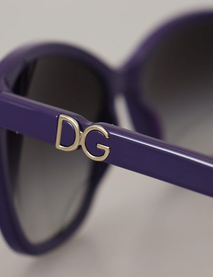 Dolce & Gabbana Violet Acetate Frame Round Shades DG4170M Sunglasses - Ellie Belle