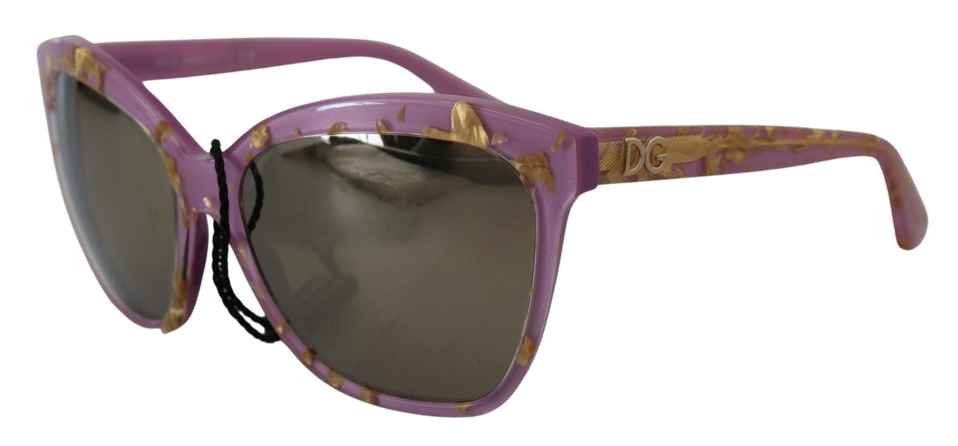 Dolce & Gabbana Violet Full Rim Rectangle Frame Shades DG4251 Sunglasses - Ellie Belle