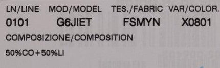 Dolce & Gabbana White Black Striped Cotton Linen Shorts