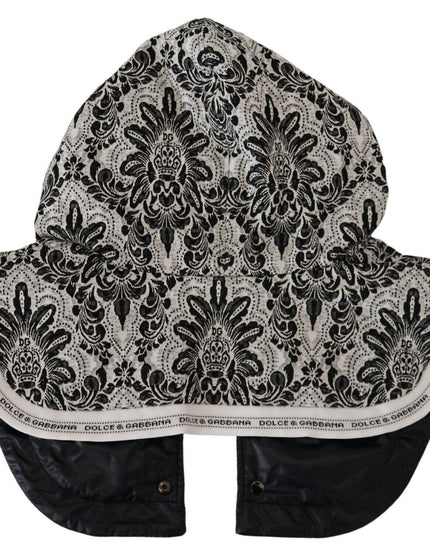 Dolce & Gabbana White Floral Whole Head Wrap One Size Cotton Hat - Ellie Belle