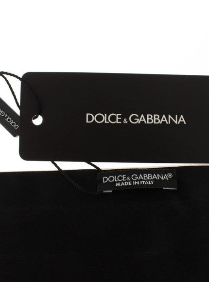 Dolce & Gabbana White Wide Belt Silk Cummerbund - Ellie Belle