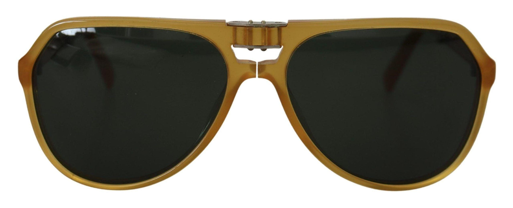 Dolce & Gabbana Yellow Acetate Black Lens Aviator DG4196 Sunglasses - Ellie Belle