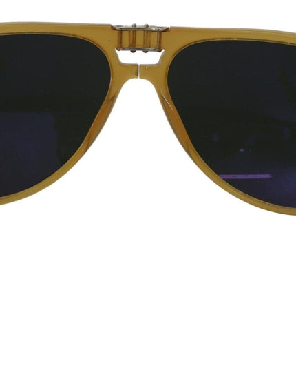 Dolce & Gabbana Yellow Acetate Black Lens Aviator DG4196 Sunglasses - Ellie Belle