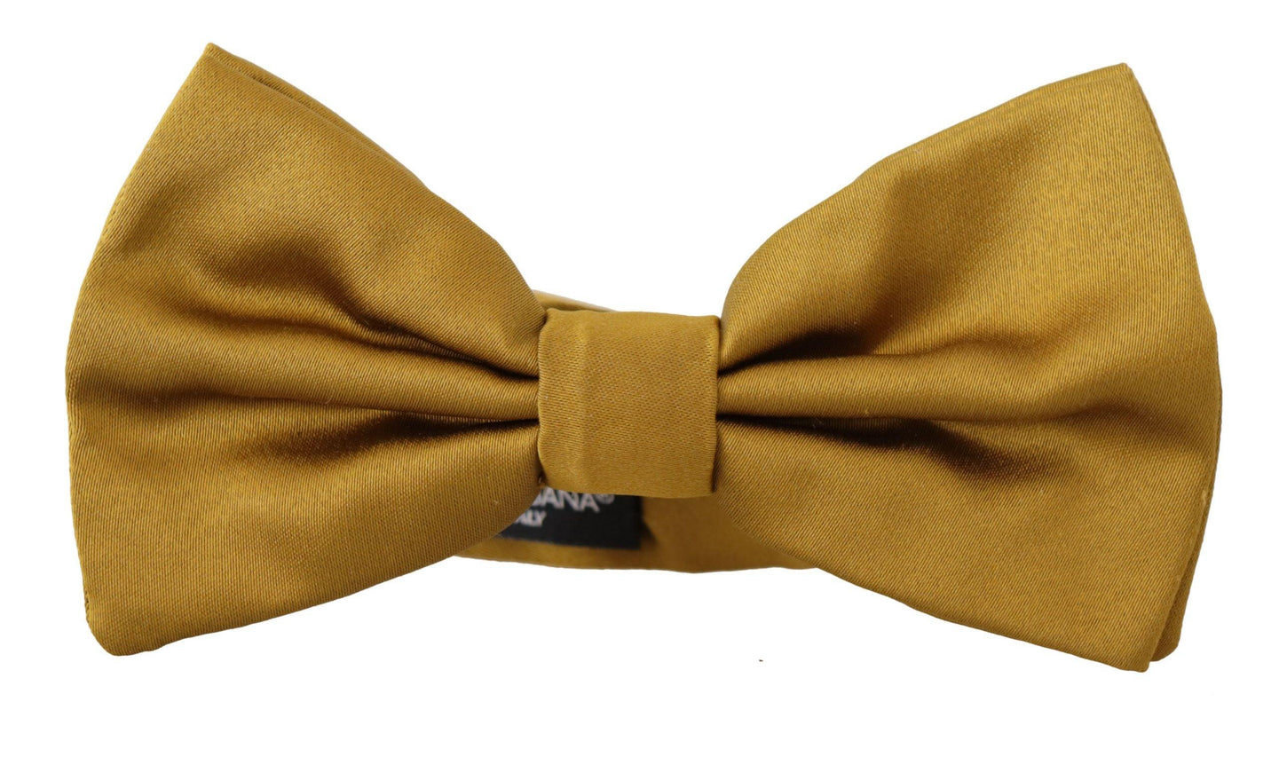 Dolce & Gabbana Yellow Mustard 100% Silk Butterfly Papillon Tie - Ellie Belle