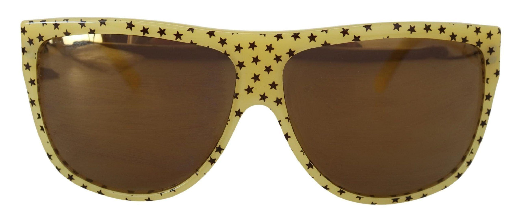 Dolce & Gabbana Yellow Stars Acetate Square Shades DG4125 Sunglasses - Ellie Belle