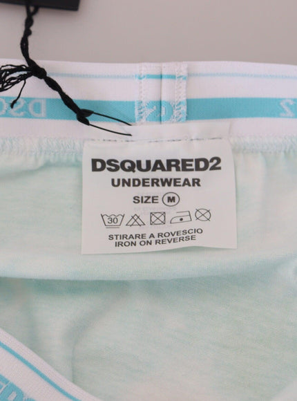 Dsquared² Multicolor Tie Dye Cotton Stretch Men Trunk Underwear - Ellie Belle