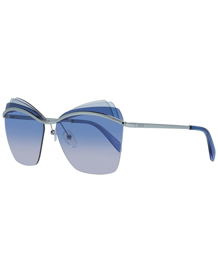 Emilio Pucci Silver Sunglasses for Woman - Ellie Belle