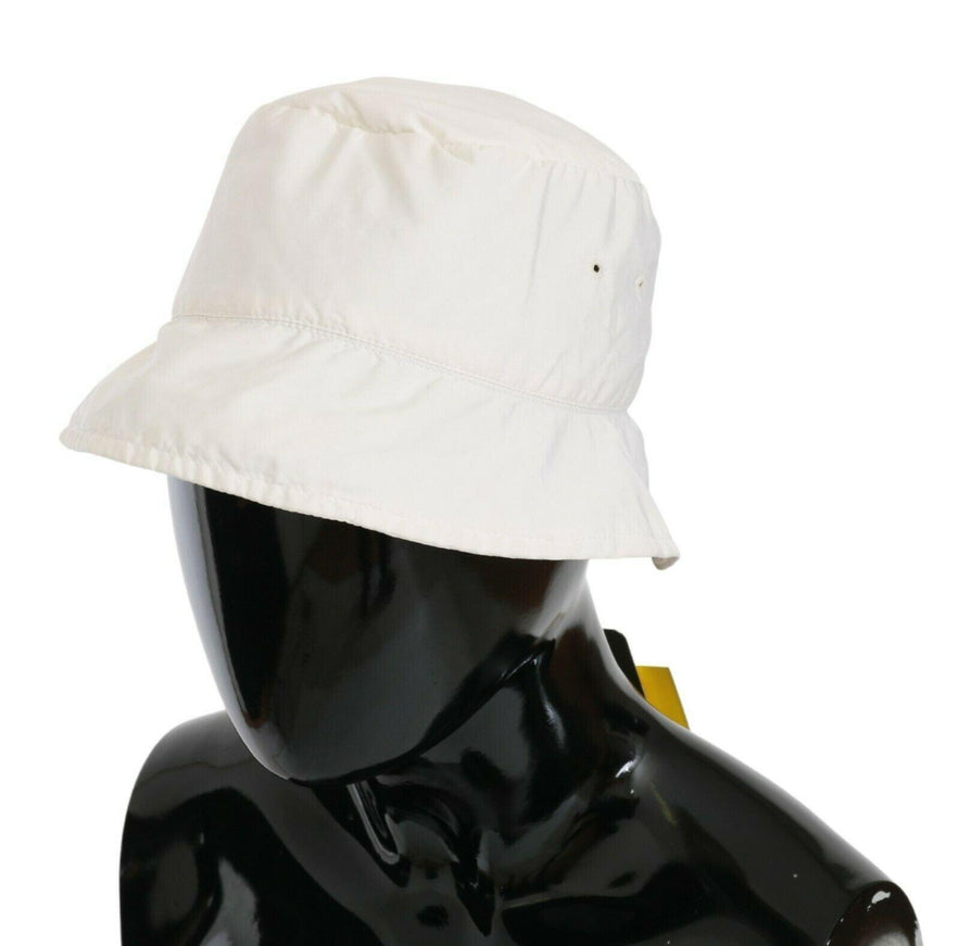 Ermanno Scervino Beige Bucket Cap Summer Hat - Ellie Belle