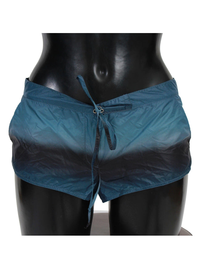 Ermanno Scervino Blue Ombre Shorts Beachwear Bikini Swimsuit - Ellie Belle
