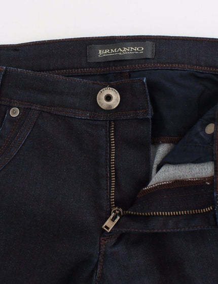 Ermanno Scervino Blue Slim Jeans Denim Pants Skinny Leg Stretch