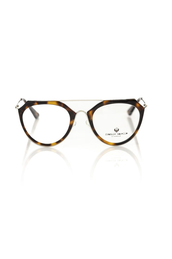 Frankie Morello Aviator-Inspired Tartarugato Eyeglasses - Ellie Belle