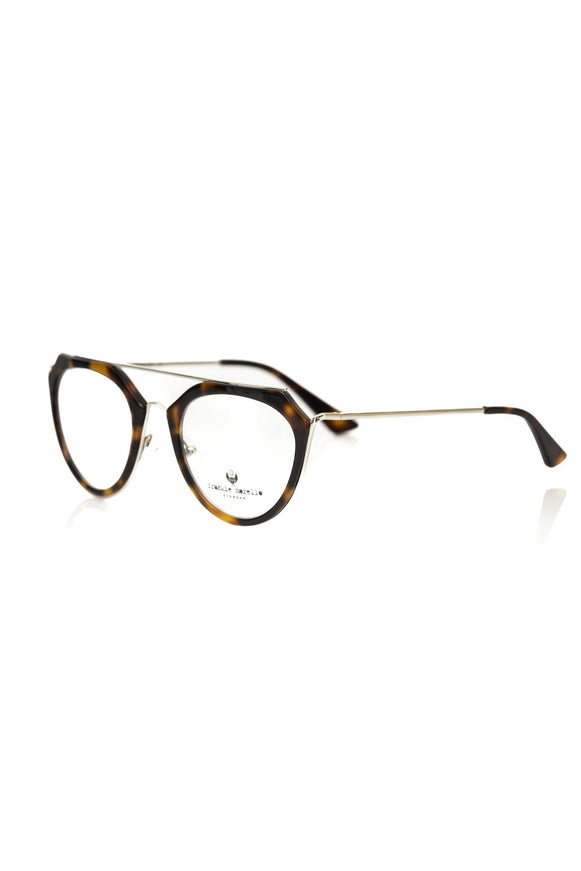 Frankie Morello Aviator-Inspired Tartarugato Eyeglasses - Ellie Belle