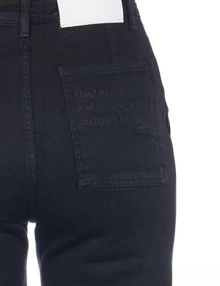 Frankie Morello Black Cotton Jeans & Pant - Ellie Belle