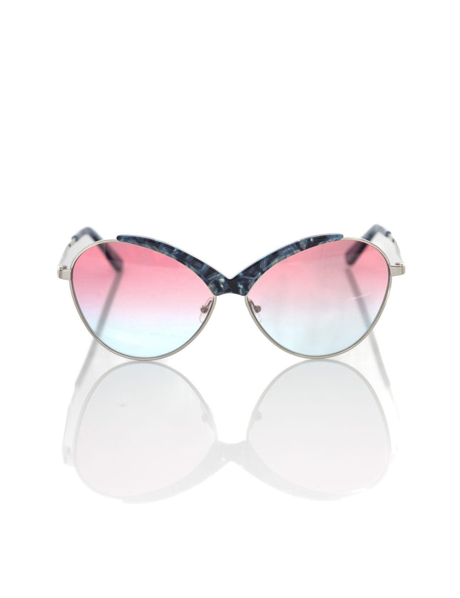 Frankie Morello Blue Metallic Fibre Sunglasses - Ellie Belle