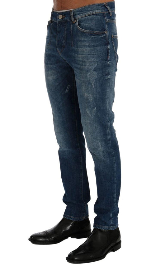 Frankie Morello Blue Wash Perth Slim Fit Jeans - Ellie Belle