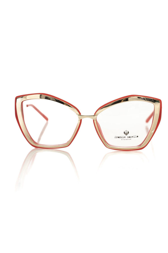 Frankie Morello Chic Butterfly Model Eyeglasses with Gold Accents - Ellie Belle