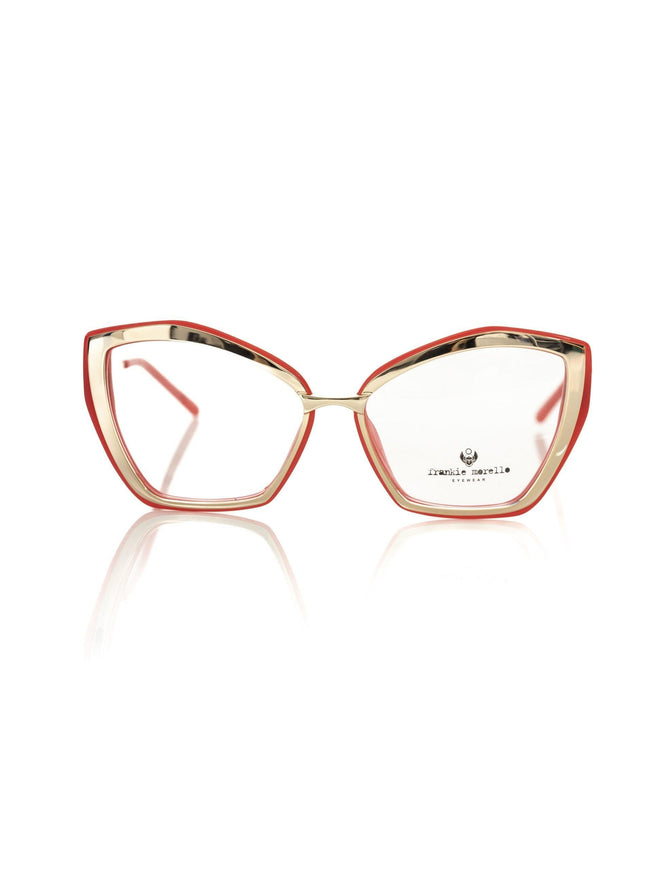 Frankie Morello Chic Butterfly Model Eyeglasses with Gold Accents - Ellie Belle