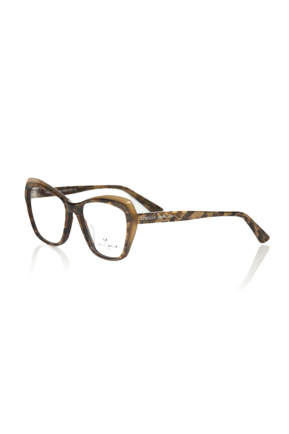 Frankie Morello Chic Havana Glitter Cat Eye Eyeglasses - Ellie Belle