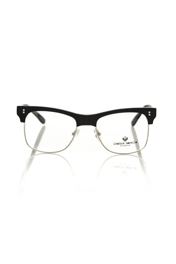 Frankie Morello Elegant Clubmaster Model Eyewear with Metal Frame - Ellie Belle