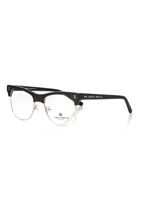 Frankie Morello Elegant Clubmaster Model Eyewear with Metal Frame - Ellie Belle