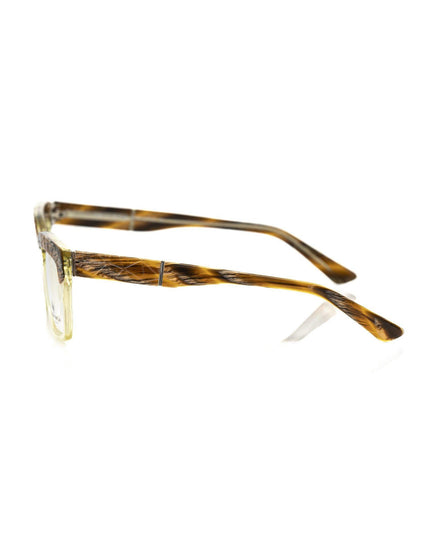 Frankie Morello Elegant Thick Transparent Clubmaster Eyeglasses - Ellie Belle