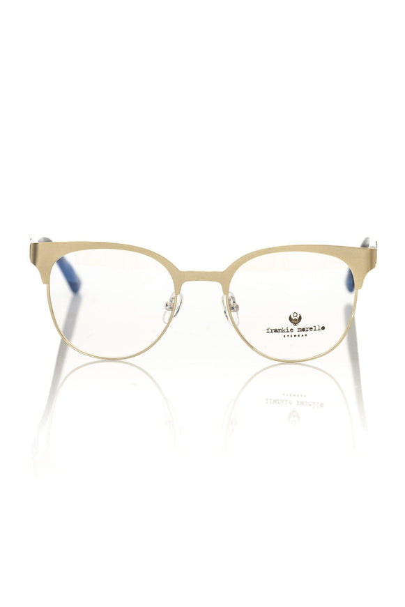 Frankie Morello Geometric Pattern Clubmaster Eyeglasses - Ellie Belle