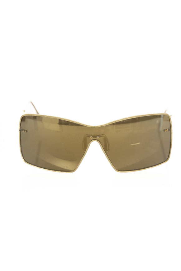 Frankie Morello Gold Metallic Fibre Sunglasses - Ellie Belle