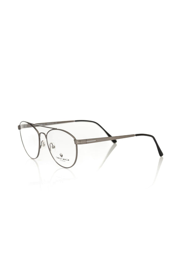 Frankie Morello Gunmetal Aviator Eyeglasses Elegance - Ellie Belle