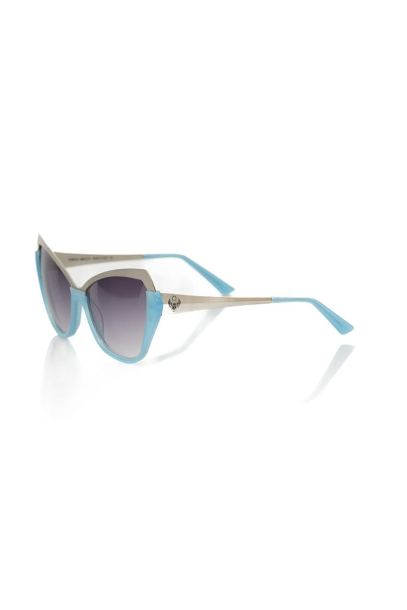 Frankie Morello Light Blue Acetate Sunglasses - Ellie Belle