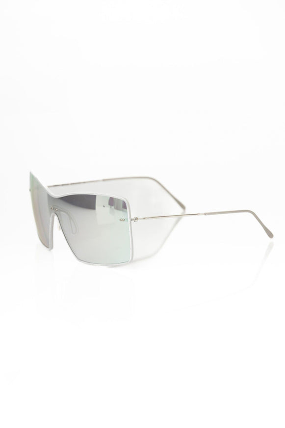 Frankie Morello Silver Metallic Fibre Sunglasses - Ellie Belle