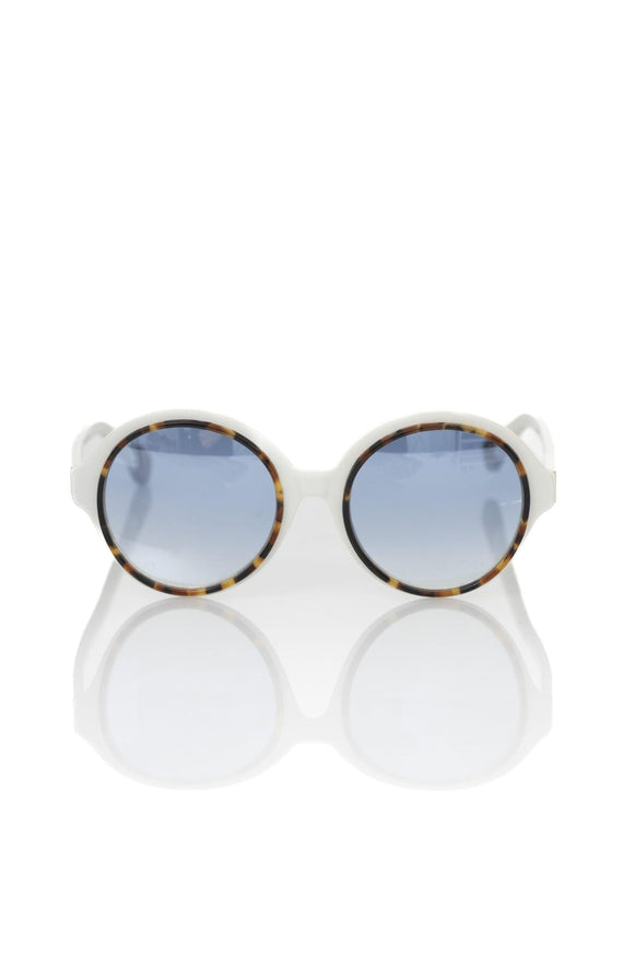 Frankie Morello White Acetate Sunglasses - Ellie Belle