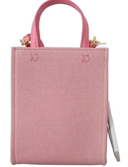 Givenchy Pink Coated Canvas Vertical Mini Shoulder Bag - Ellie Belle