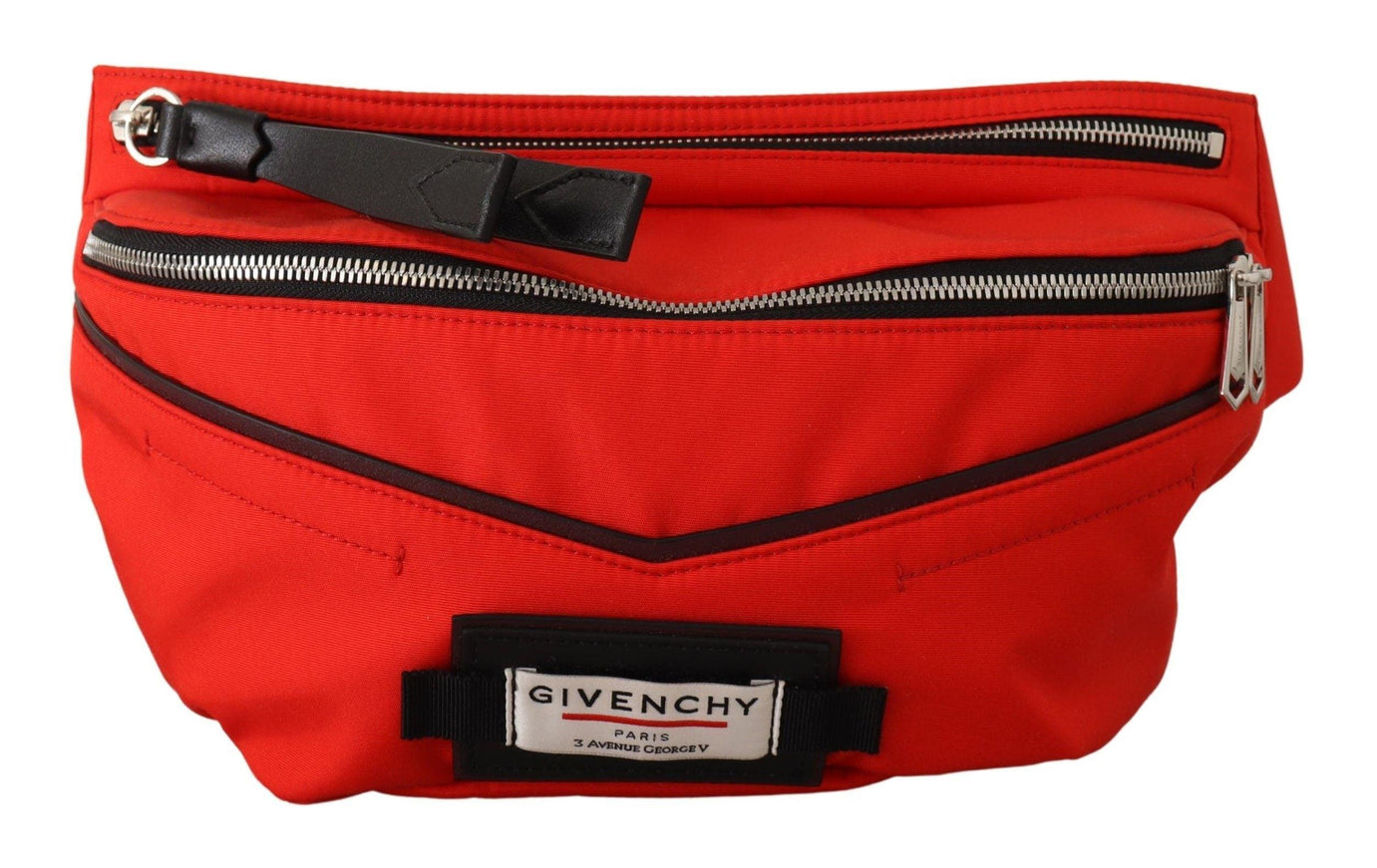 Givenchy Red Polyamide Downtown Large Bum Belt Bag - Ellie Belle