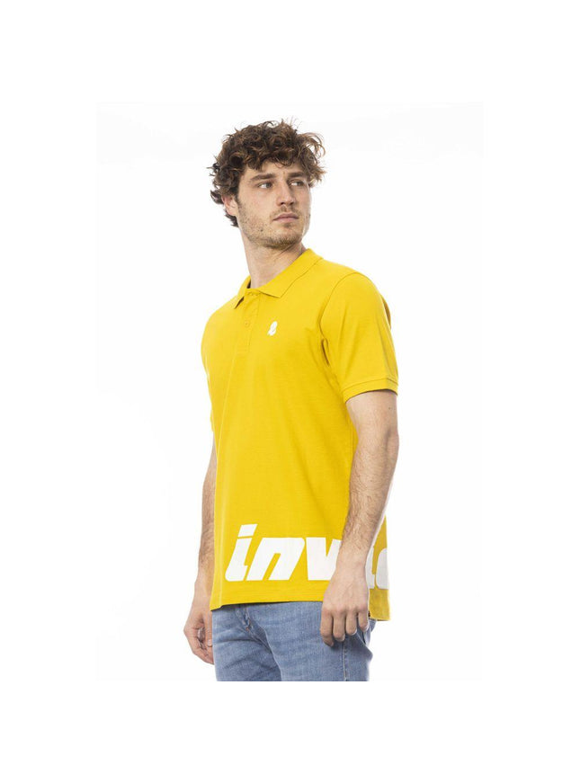 Invicta Yellow Cotton Polo Shirt - Ellie Belle
