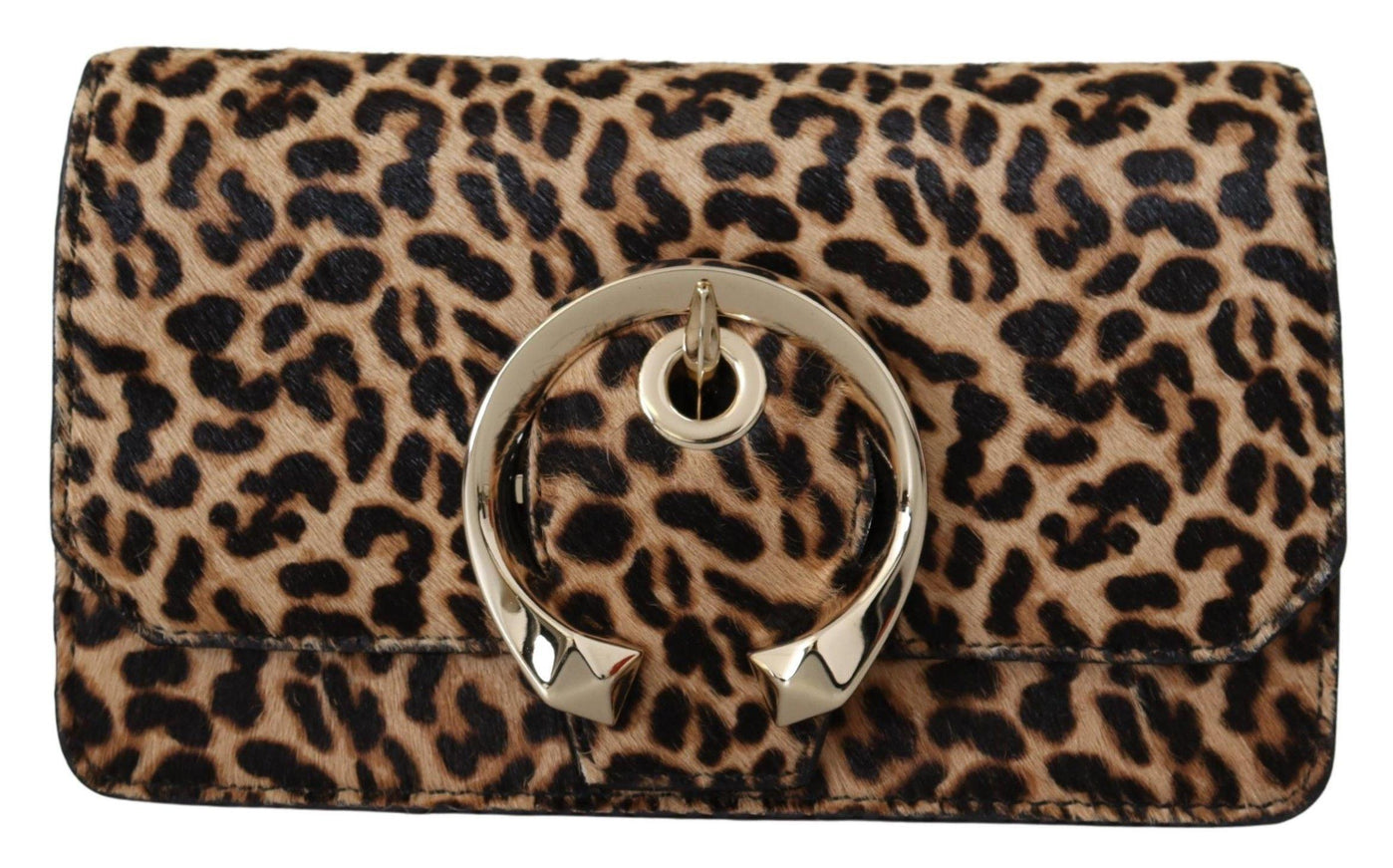 Jimmy Choo Leopard Print Pony Madeline Yth Belt Bag - Ellie Belle