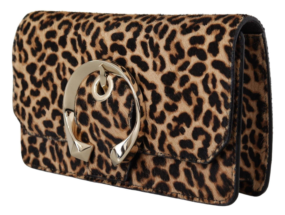 Jimmy Choo Leopard Print Pony Madeline Yth Belt Bag - Ellie Belle