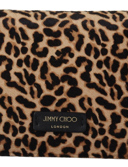 Jimmy Choo Leopard Print Pony Madeline Yth Belt Bag - Ellie Belle