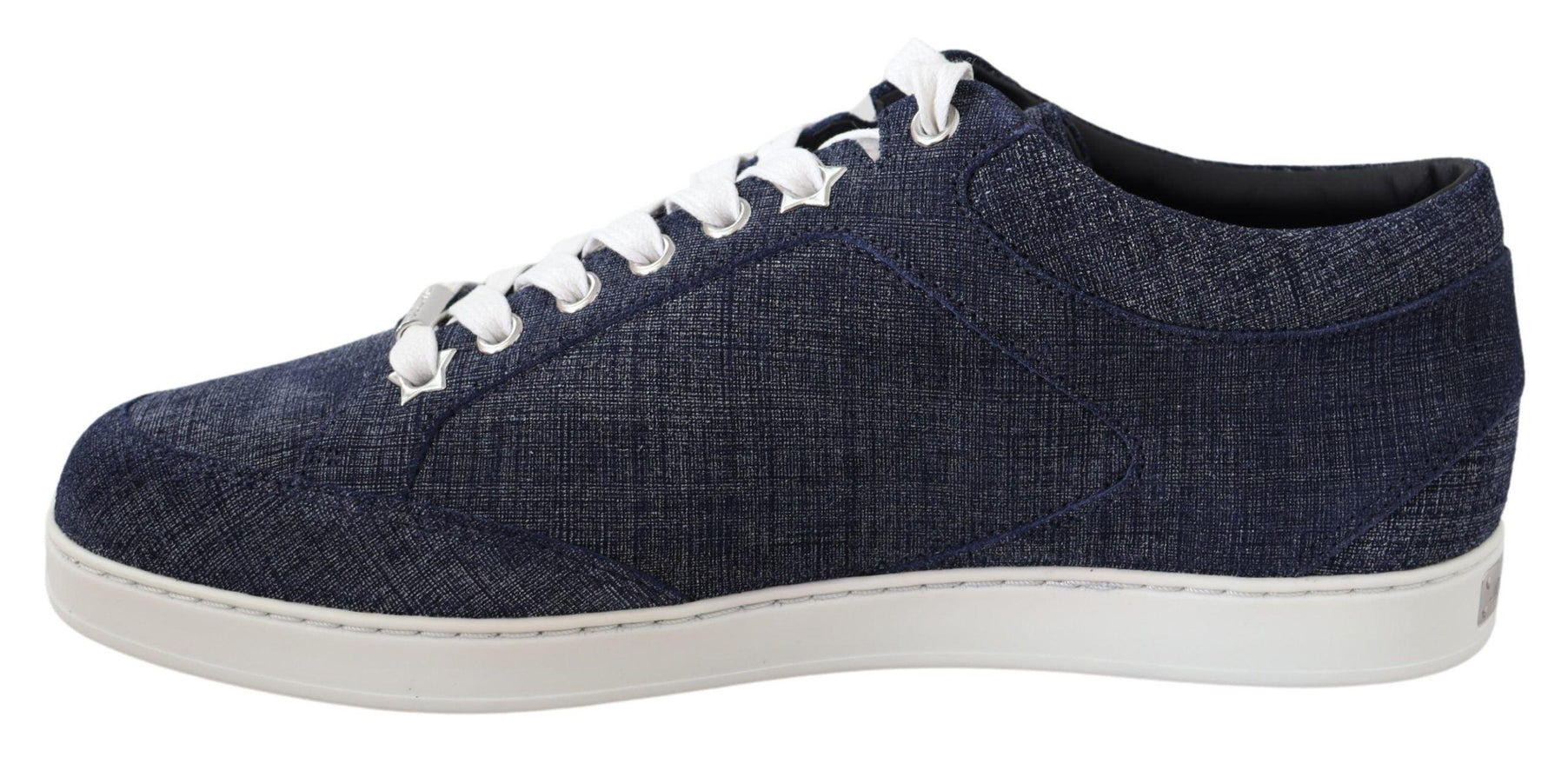 Jimmy Choo Miami Blue Denim Sneakers - Ellie Belle