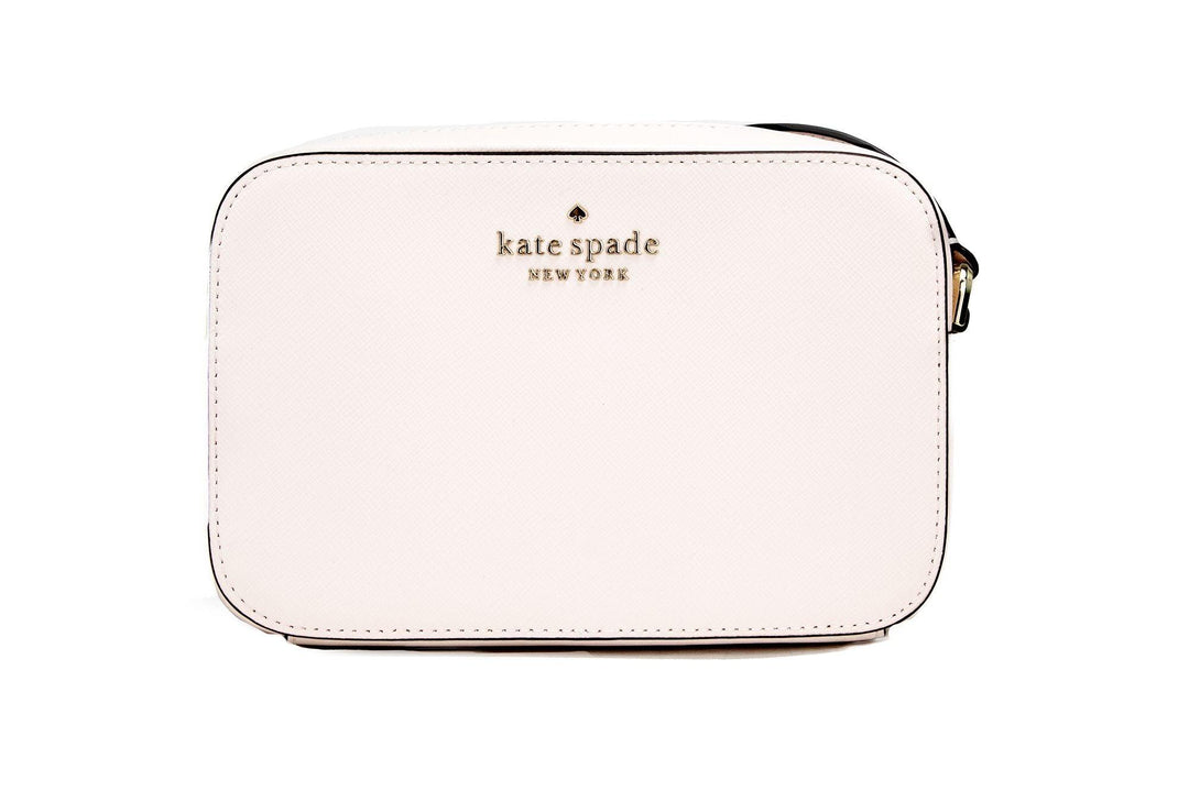 Kate Spade Staci Mini Light Rose Saffiano Leather Camera Bag Crossbody Handbag - Ellie Belle