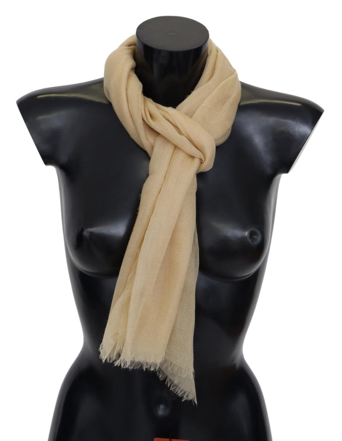 Missoni Beige Cashmere Unisex Neck Scarf - Ellie Belle