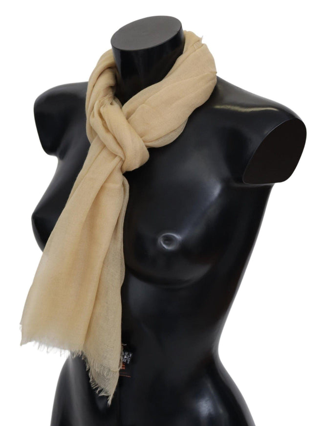 Missoni Beige Cashmere Unisex Neck Scarf - Ellie Belle